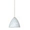 Besa Lighting Mia Cord Pendant, Carrera, Satin Nickel Finish, 1x50W Halogen 1XT-177919-SN - alternate 1